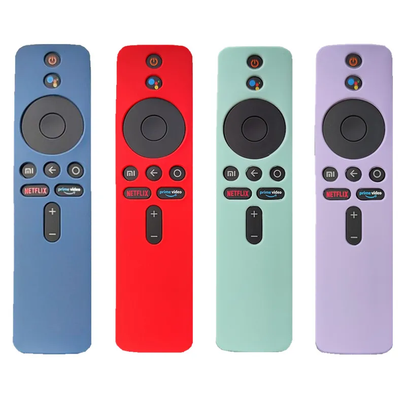 1pc Covers For Xiaomi Mi TV Box S Wifi Remote Control Case Silicone Shockproof Protector 15x4cm , Not For Xiaomi 4k All