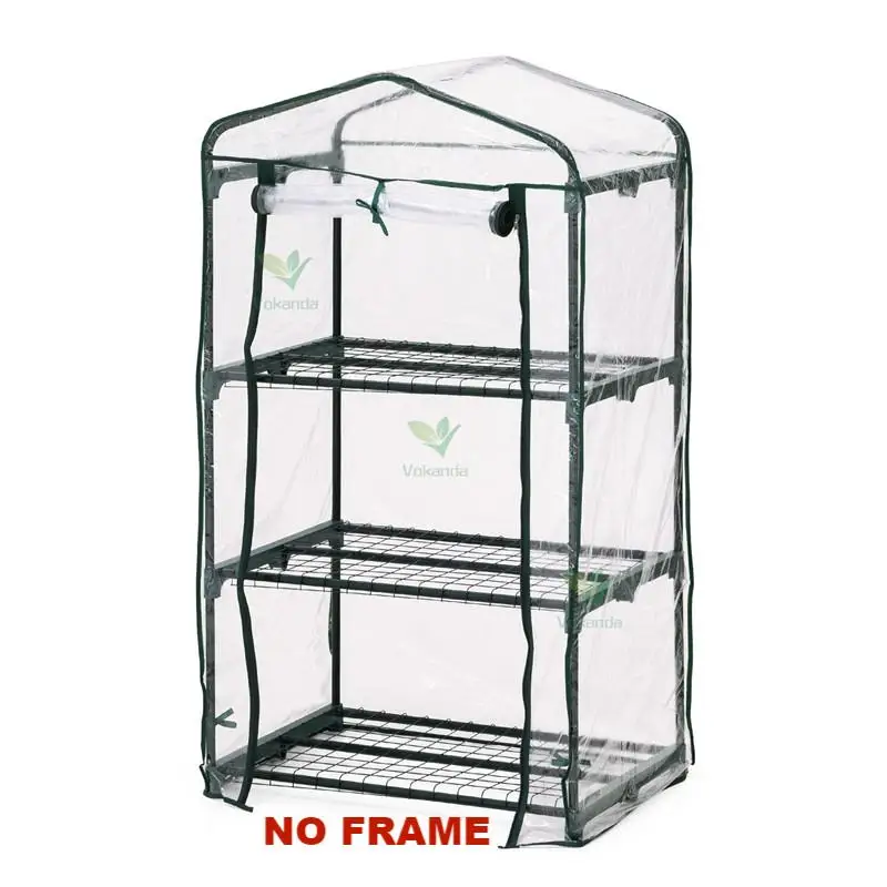 VOKANDA-Mini Теплица Пластиковая Крышка для растений Овощной сад Замена теплицы
