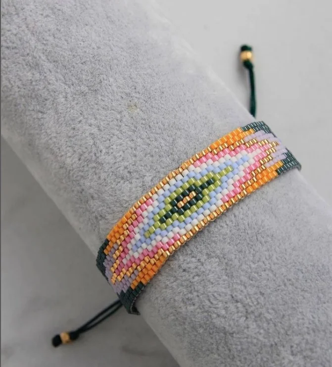 

Handmade woven evil eye Bracelet For Women Gift Mexican Fashion Pulseras Jewellery
