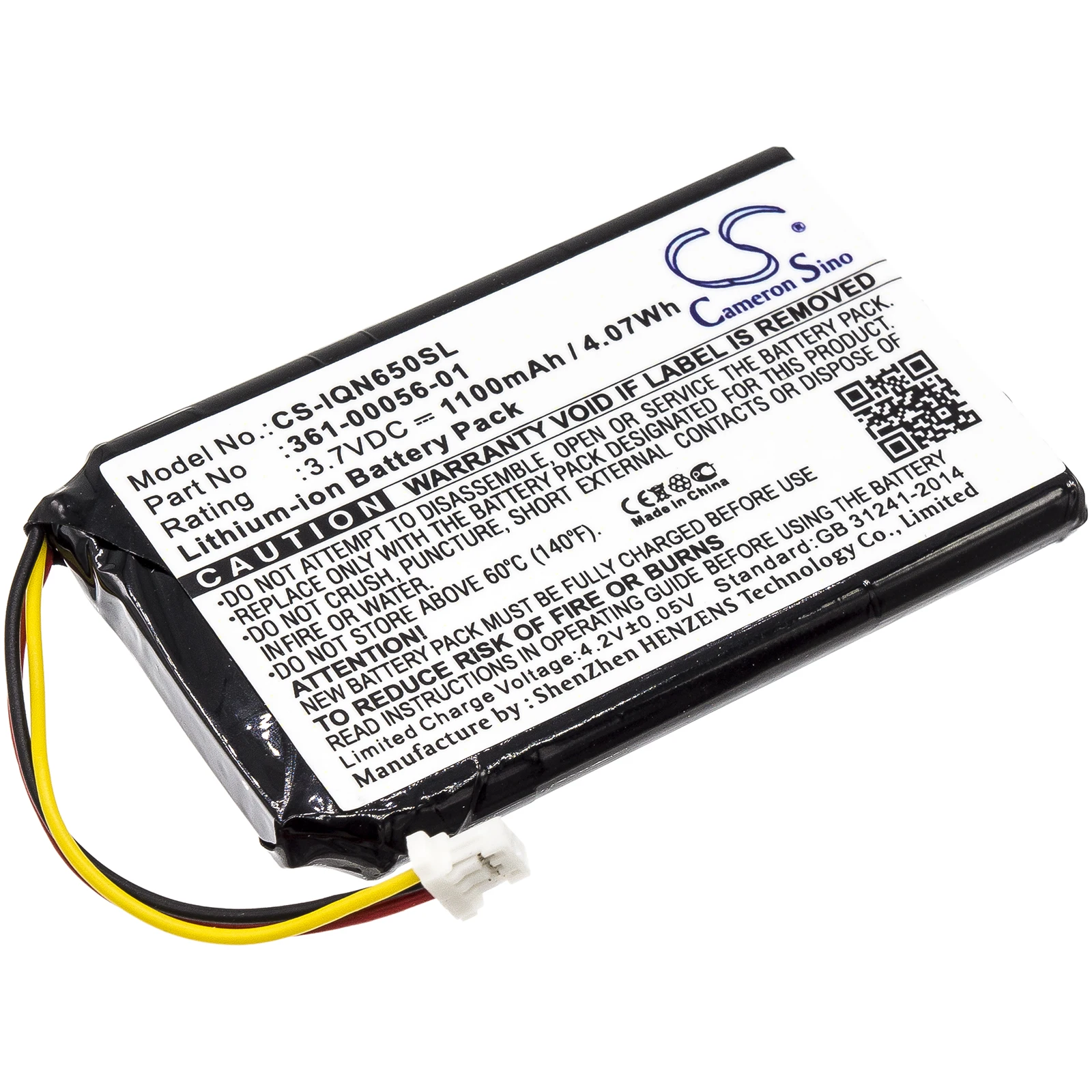 

Аккумулятор CameronSino для Garmin Nuvi 65 Nuvi 65LM Nuvi 65LM 6 дюймов 010-01211-01 Nuvi 53 Nuvi 53LMT 1100 мАч/361 Вт/ч 00056--01