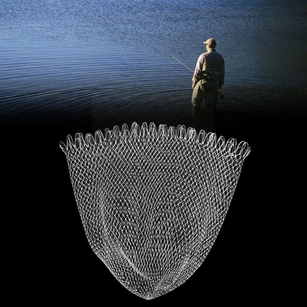 

Double Braided Mesh Net Fishing Landing Net 20pcs E9t4
