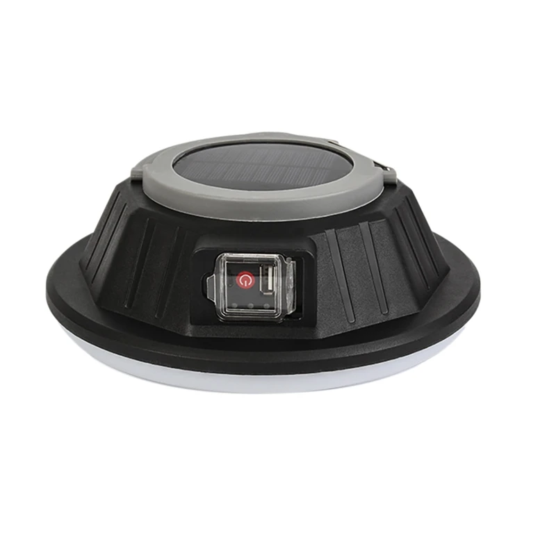 

Solar Camping Light Portable Rechargeable Tent Light Ultra Bright Hook Lamp For Hiking Camping Emergency