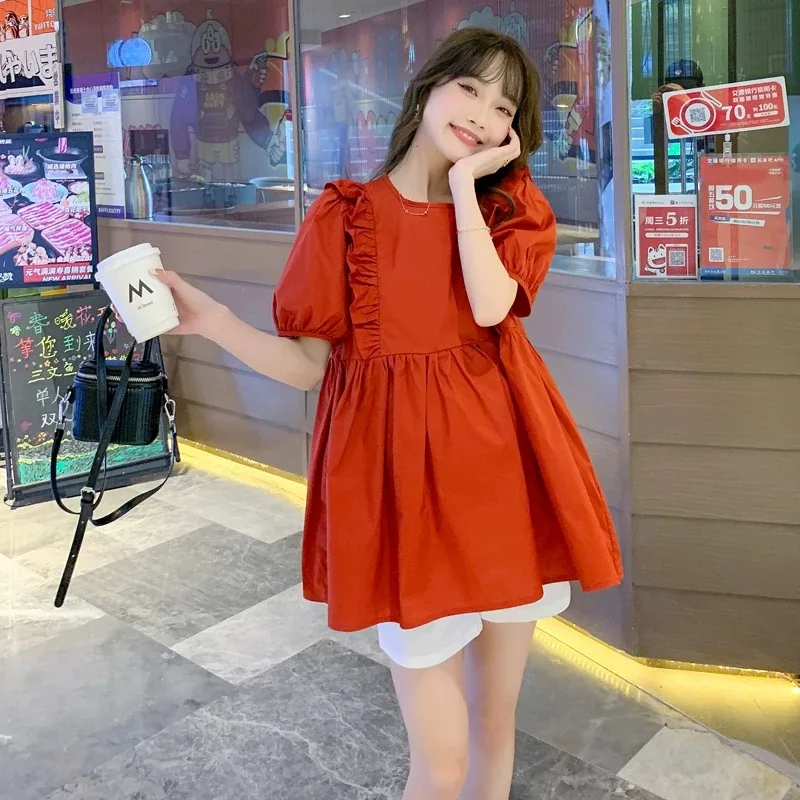 

Spring 2022 New Maternity T-shirt loose maternity wear