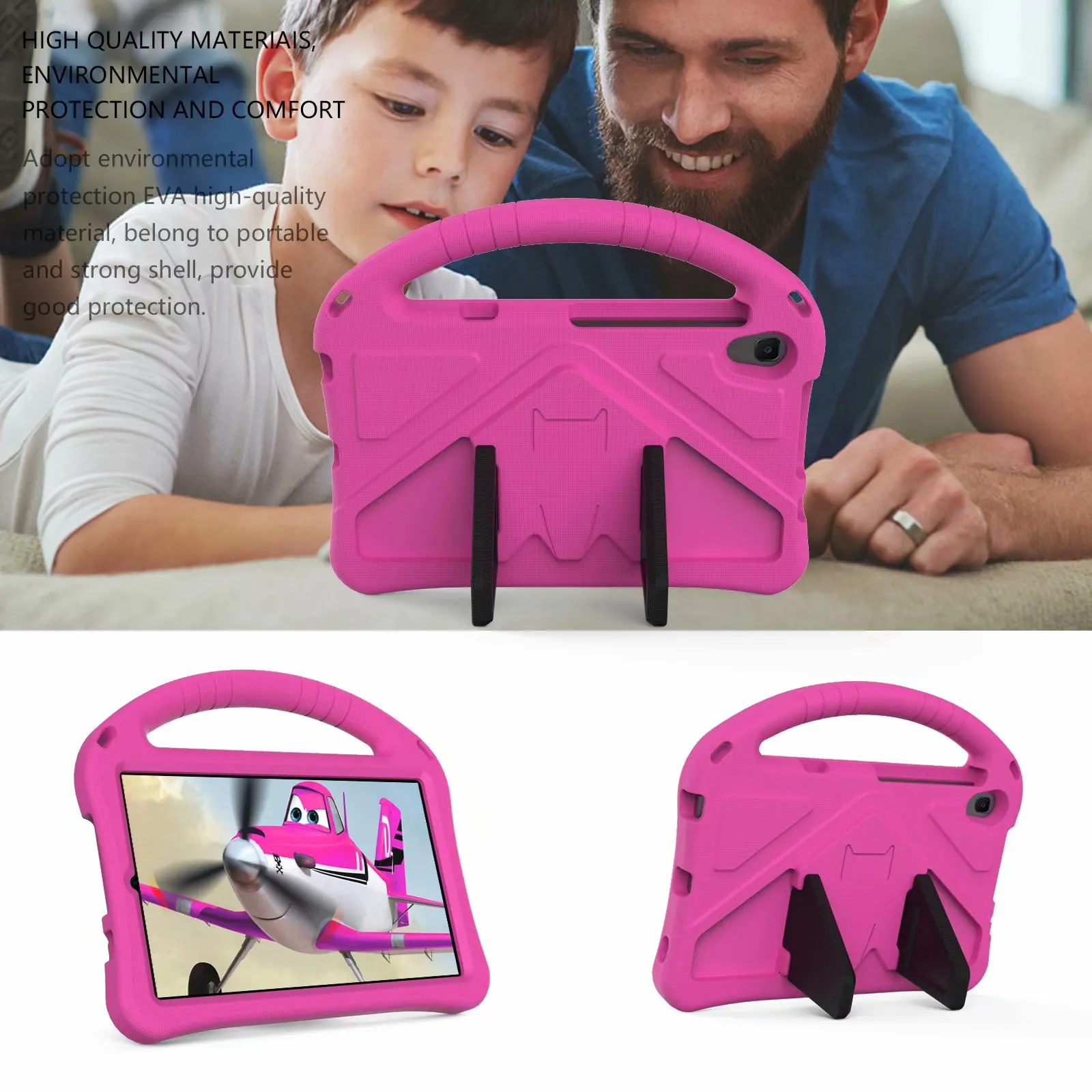 

Case for Lenovo TAB M8 FHD TB-8705F TB-8705N TB-8505F TB-8505X 8.0 case Tablet Cover Thumb Shockproof Kids EVA Stand Shell+pen