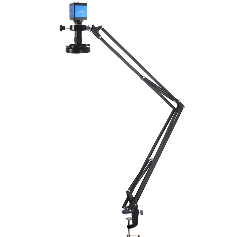 

1080P HDMI VGA промышленный видеомикроскоп цифровая камера 130X зум C крепление объектива консольная подставка для фотооборудования