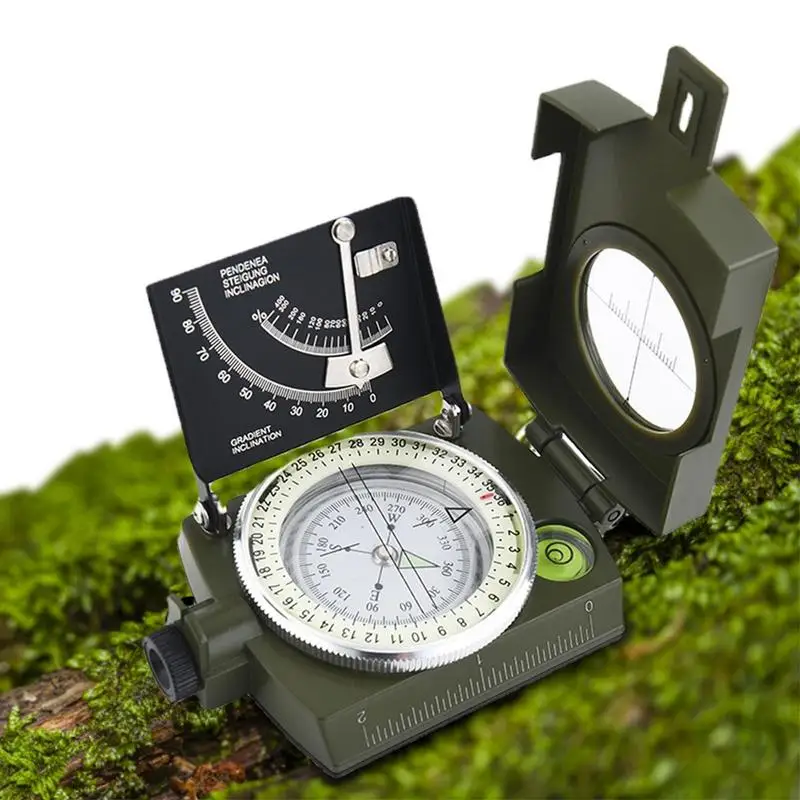 

Waterproof Compass Outdoor Gadget Sports Goniometer Camping Hiking Mountaineering Brand Professional Military Metal Sight