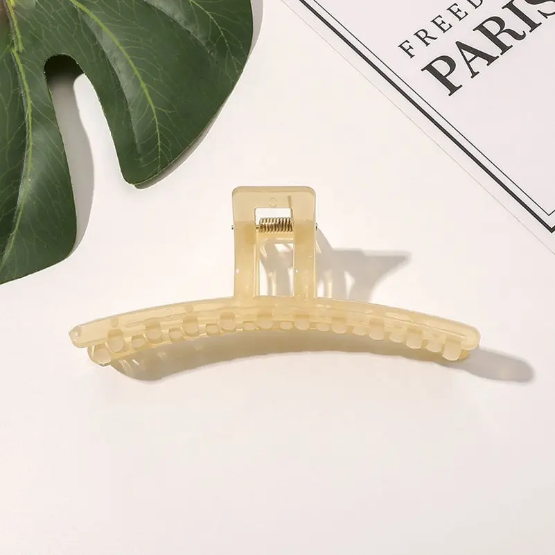 Заколка-краб женская для конского хвоста винтажный большой зажим волос