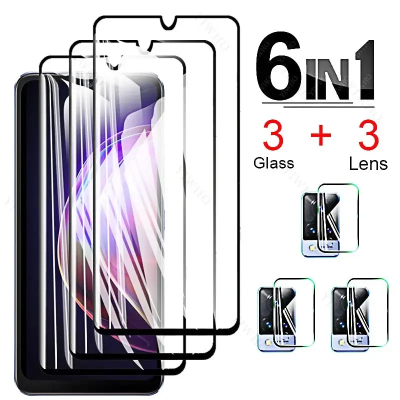 

Protective Film Glass for Vivo V21s Screen Protectors on For Vivo V25 V25e V23 V23e V21 V21e Pro 5G Tempered Glas Camera Lens HD