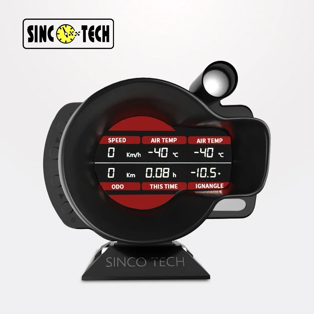 Sinco Tech Универсальный OBD ii OBD2 Автоматический измерительный прибор ЖК-дисплей
