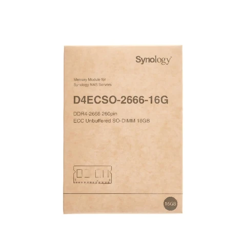 Synology DDR4 RAM 16 ГБ ECC для серверов