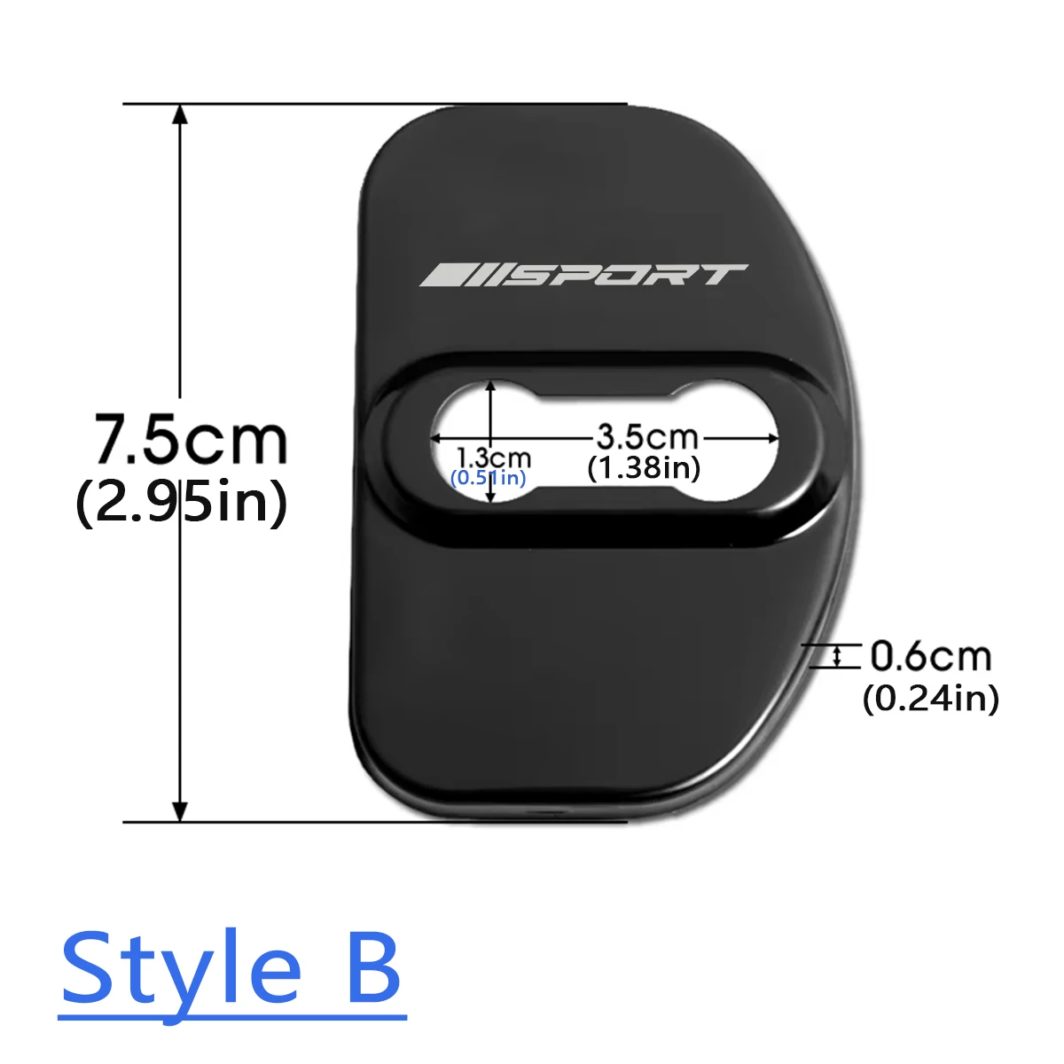 4 шт. защитный чехол для замка двери автомобиля Audi A1 A3 A4 A5 A6 Q3 Q5 Q7