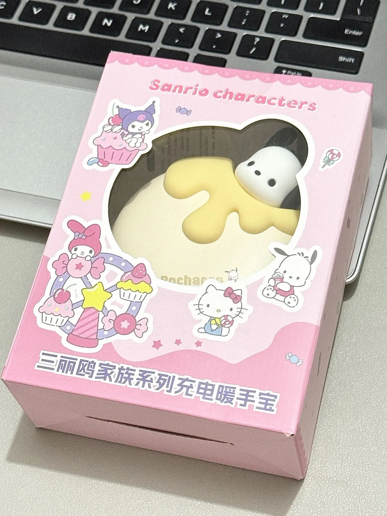 Kawaii Saniro Kuromi грелки для рук мультфильм милый Hello Kitty Melody портативная грелка с