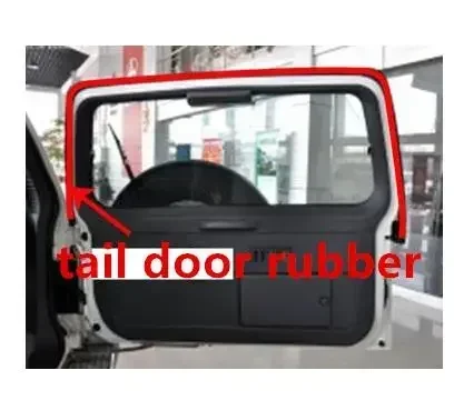 

1 шт. 3 или 5 дверей резиновое уплотнение задней двери для Pajero V30 MB 669334 Полоса задней двери для Montero V40 1989-1999 гг. MB 669336 для Шогуна