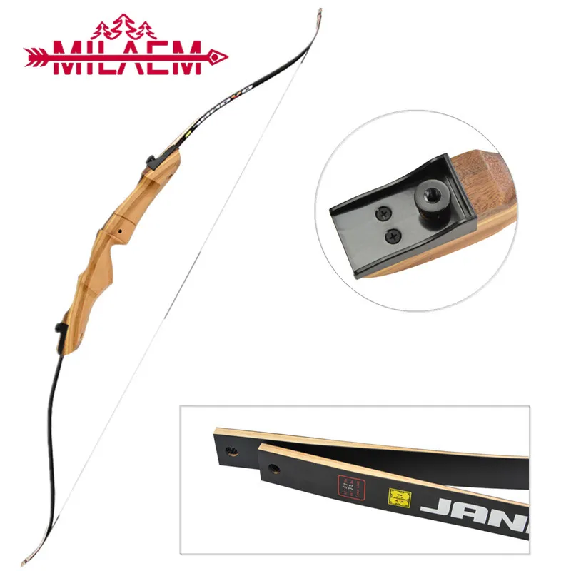 

62/66/68/70 inch Archery Recurve Bow 24-40 lbs Traditional Hunting Long Bow For Adult Shooting Hunting Bow Outdoor Training