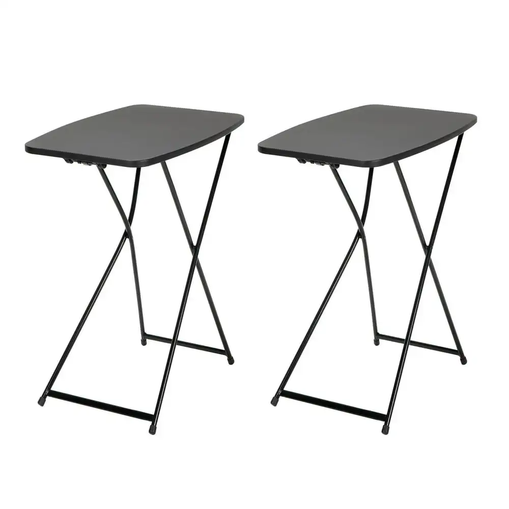 

18â x 26â Indoor Outdoor Adjustable Height Personal Folding Table, , 2 pack