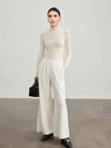 SuyaDream женский пуловер из мериносовой шерсти