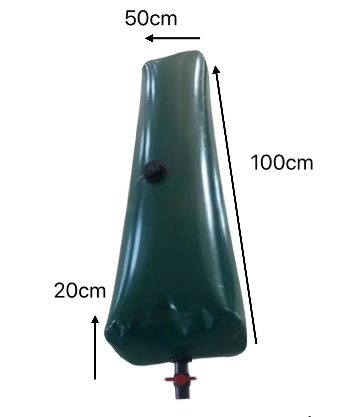 

Мягкая складная поливинилхлоридная сумка для хранения воды, 100 л