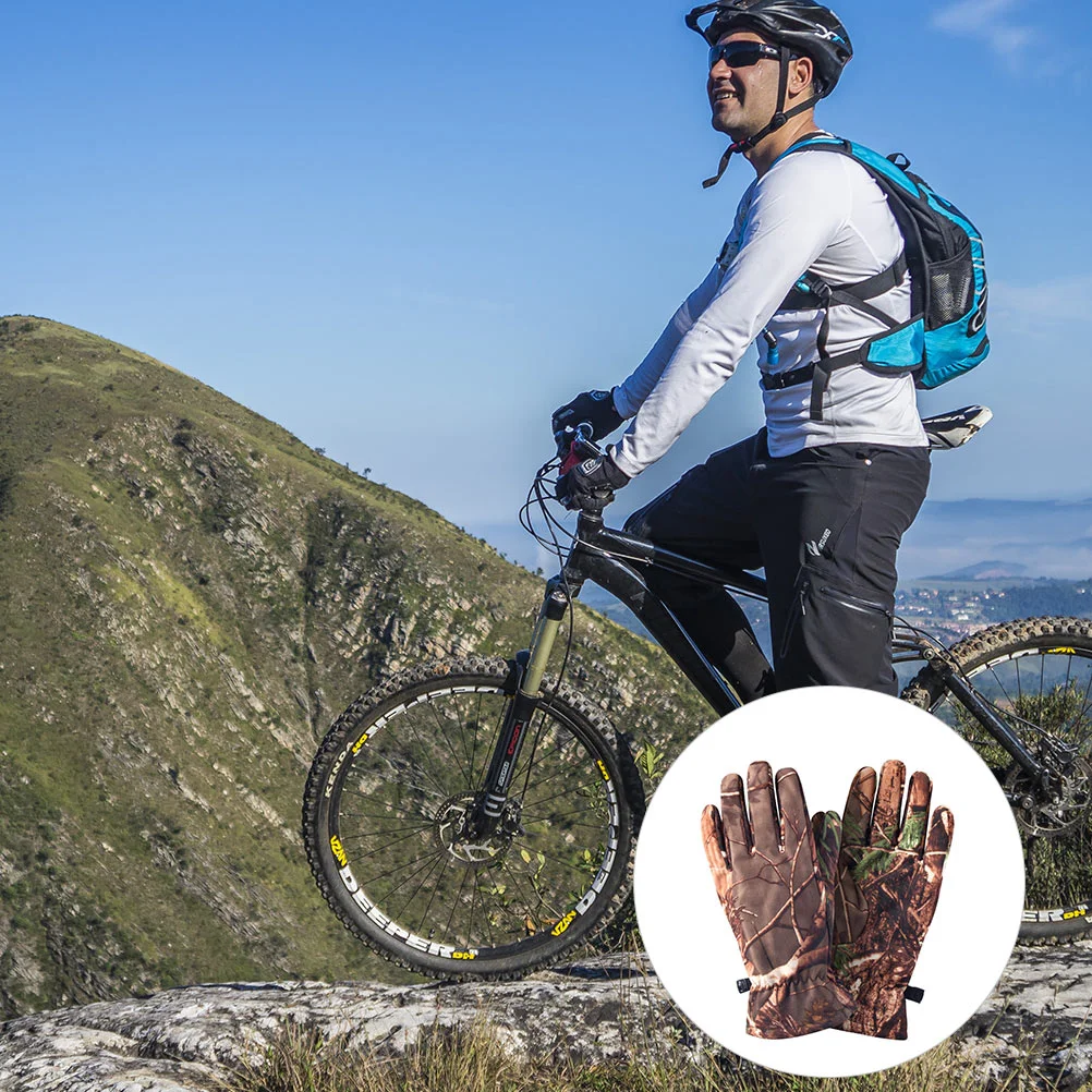 

Hunting Gloves Full Finger Waterproof Non-Slip Windproof Anti-Slip Outdoor Camouflage