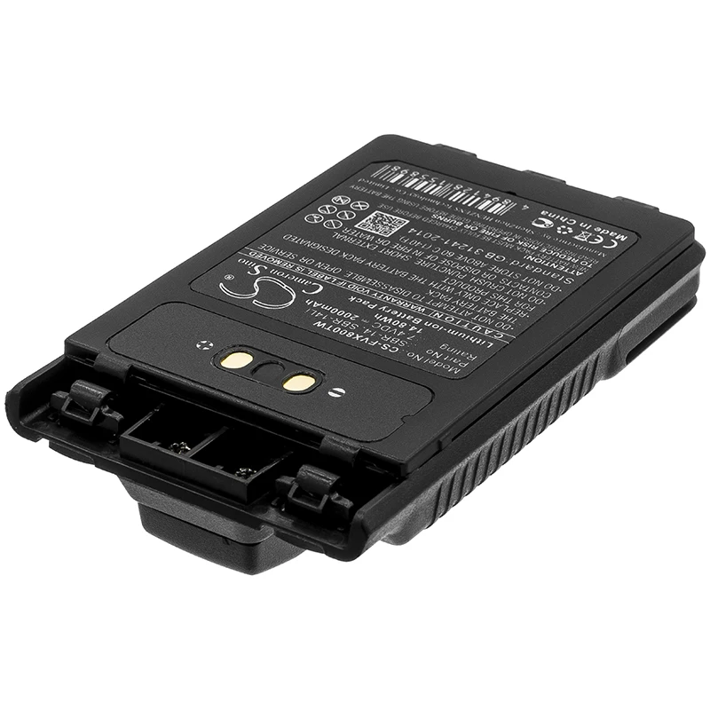 Cameron Sino 2000mAh Battery SBR-14 SBR-14Li for YAESU FT-1DR FT-2DR FT-3D FT-8DR VX-8DR VX-8GR VX-8R |