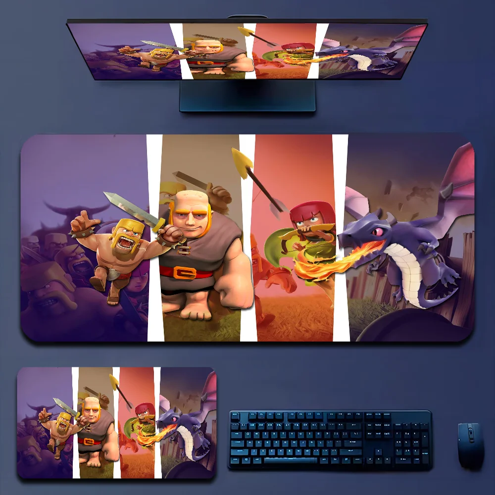 Большой Утолщенный Коврик Для Мыши C-ClashS Of C-ClanEs INS Tide Игровая Клавиатура И