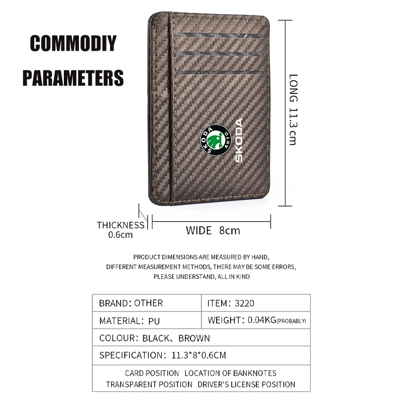 Мужские тонкие минималистичные кожаные кошельки с передним карманом RFID-кредит