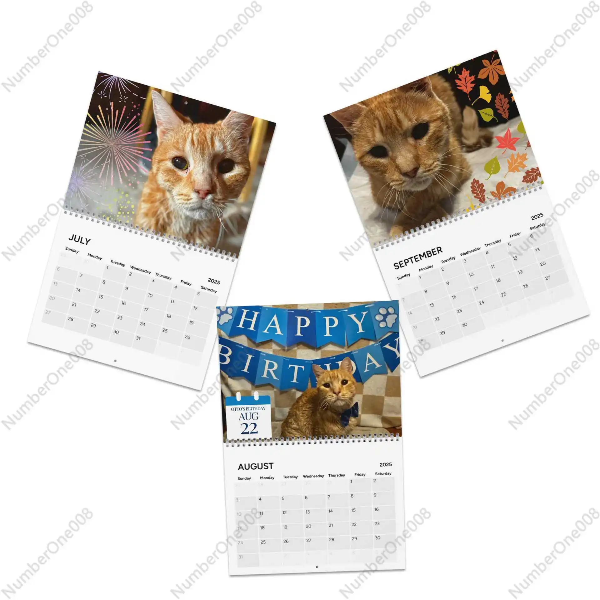 Персонализированный декоративный календарь Otto Kalender 2025 г.