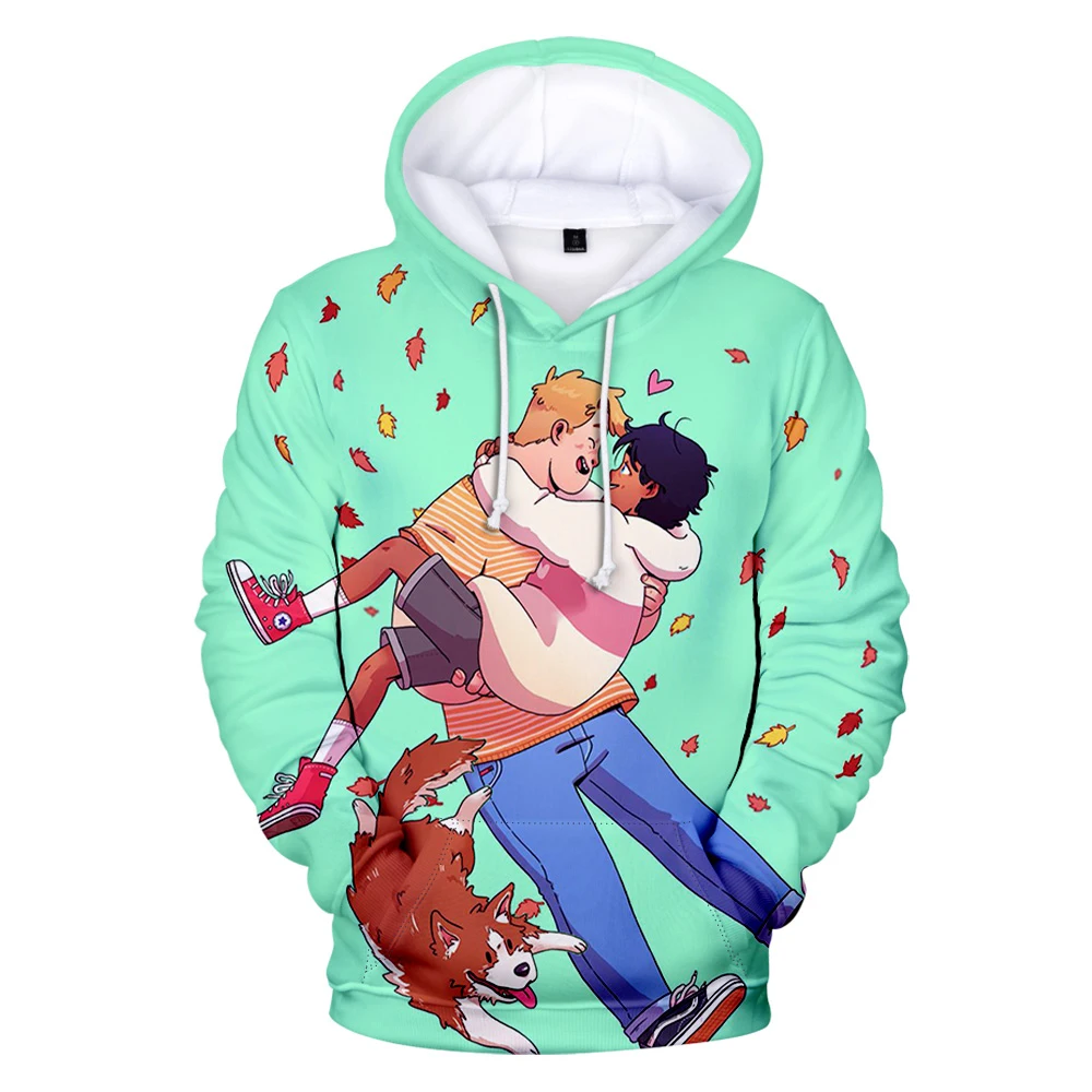 

Men's Clothes Heartstopper Manga Tv Series Hoodie Unisex Long Sleeve Women Men Sweatshirt 2022 Casual Style 3D Fashion Clothes