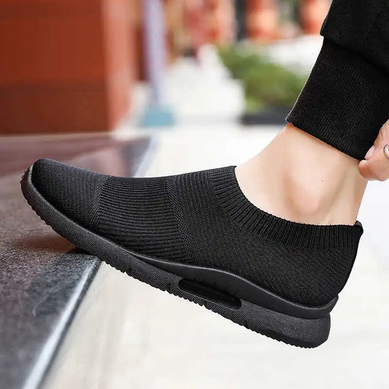 

Men's Sports Boots Black Seasons Breathable Sneakers Teniss Men's Running Sport Shoes Air Men's Original Running Shoes Tennis