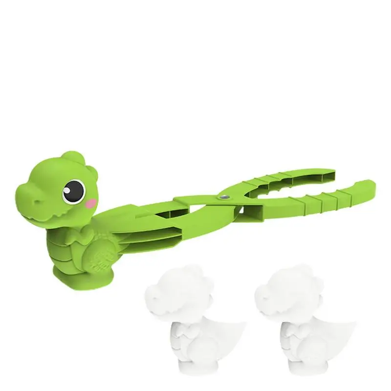 

Dinosaur Sand Clips Snow Ball Makers For Kids Snow Ball Maker Clips Clamps Snow Toys Sand Clay Mold Tools Winter Outdoor Toys