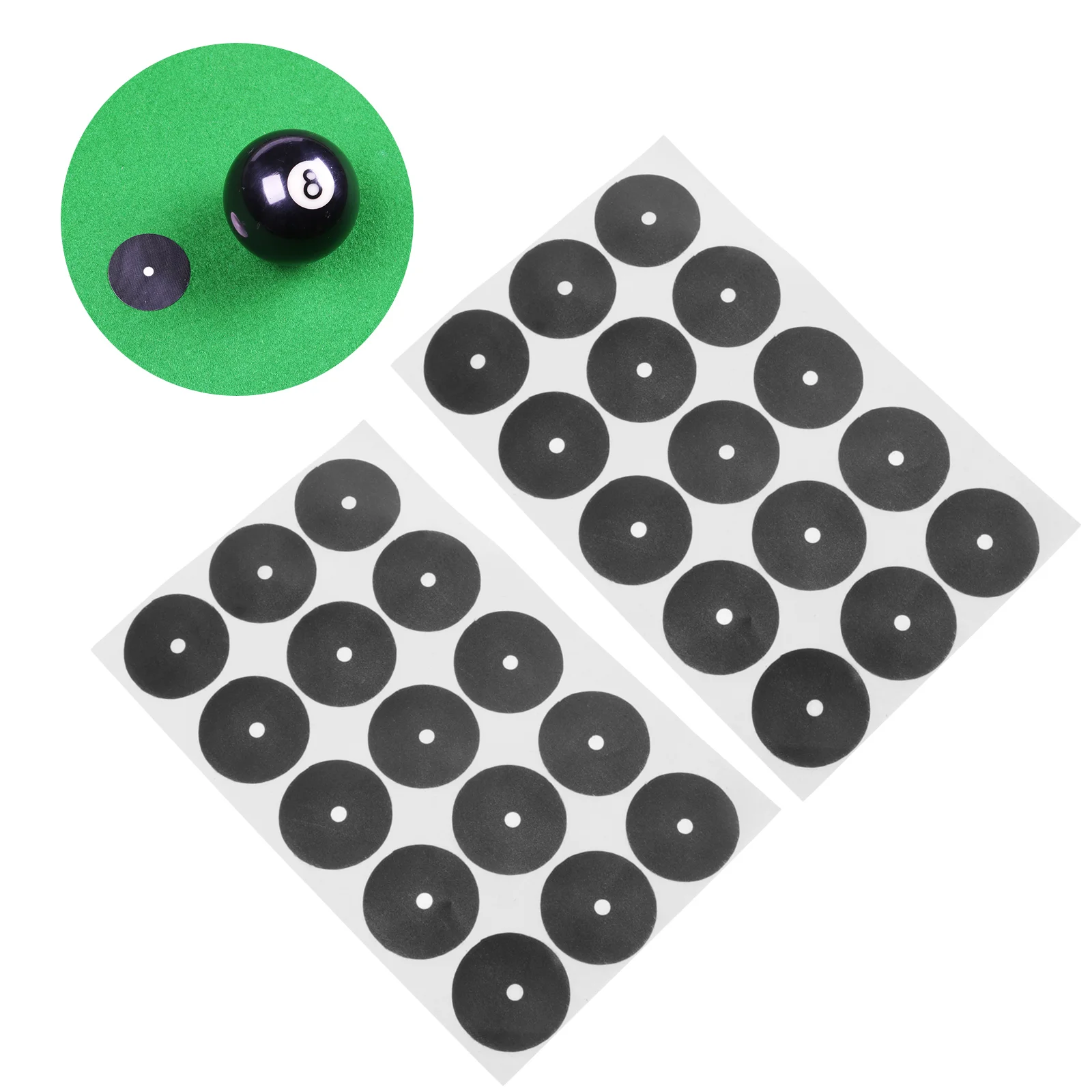 

Table Billiard Black Pool Marker Dot Stickers Spots Marking Sticker Snooker Maker Locating Self Adhesive Billiardsspot Tennis