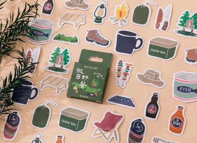 

Holiday food decorative sticker(1pack)
