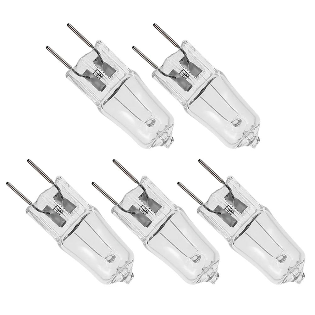 

5pcs Oven Replacement Bulb Halogen Light Bulb 20w Halogen Bulbs Replacement Part Microwave Microwave Repair Parts