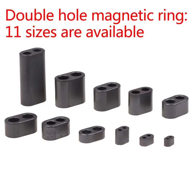 

RF nickel-zinc hollow Ferrite Core Double Holes RF Magnet RF Accessories