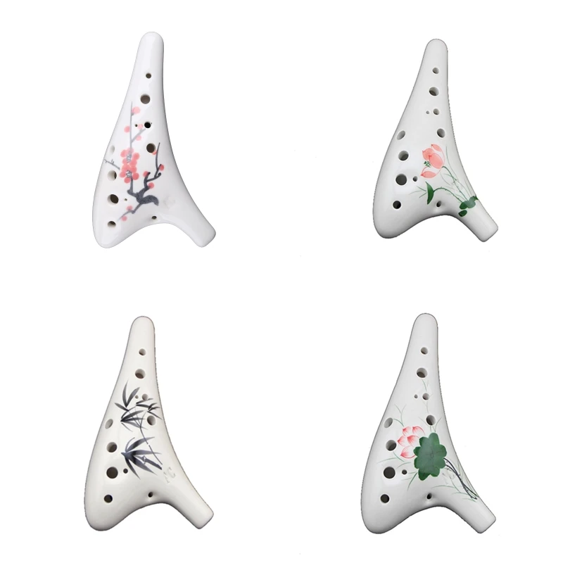 

Y1UC изящная форма Ocarina в китайском стиле с 12 отверстиями