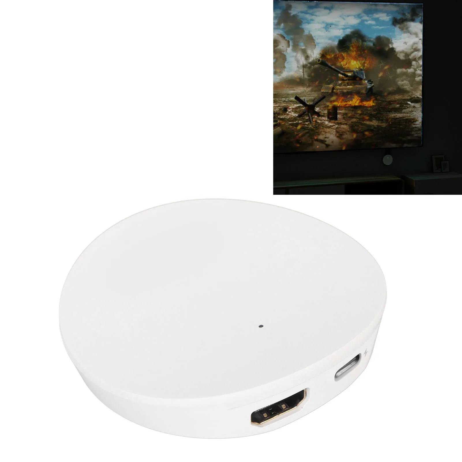 Адаптер беспроводного дисплея Профессиональный эффективный 4K HD Мультимедийный