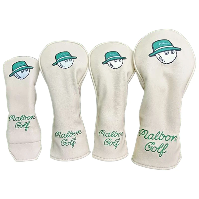 

Golf Club Cover Golf Putter Head Cover Golf Club Protective Cover Golf Club Cap Cover PU Leather