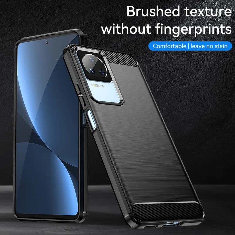 For Xiaomi POCO F4 Case Cover for POCO F4 X4 GT X4 Pro M4 Pro X3 Case Bumper Fiber Silicone Armor Rubber Cover For POCO F4 Cover