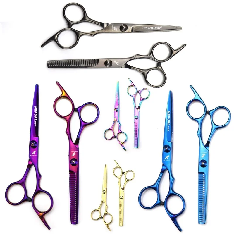 

6 Inch Hair Scissors Thinning Barber Cutting Professional Hair Shears Scissor Tools Stainless Steel Hairdressing Scissors 1PC