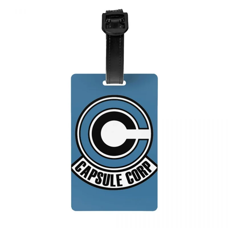 

Capsule Corp. Luggage Tag for Suitcases Privacy Cover ID Label