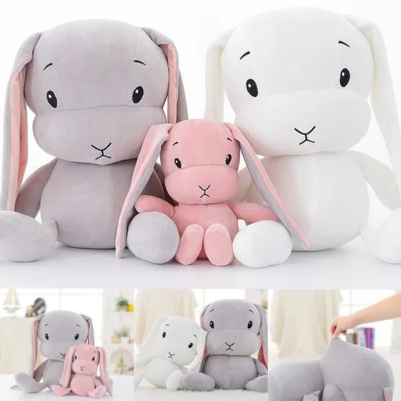 

30cm 50cm 70cm Lucky Cute Rabbit Plush Toys Bunny Stuffed Animal Baby Sleep For Kid