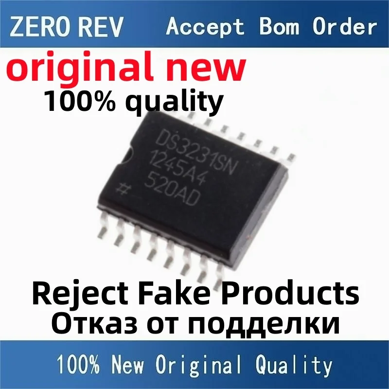 

2-10Pcs 100% New DS3231SN DS3231 SOIC-16 SOP16 Brand new original chips ic