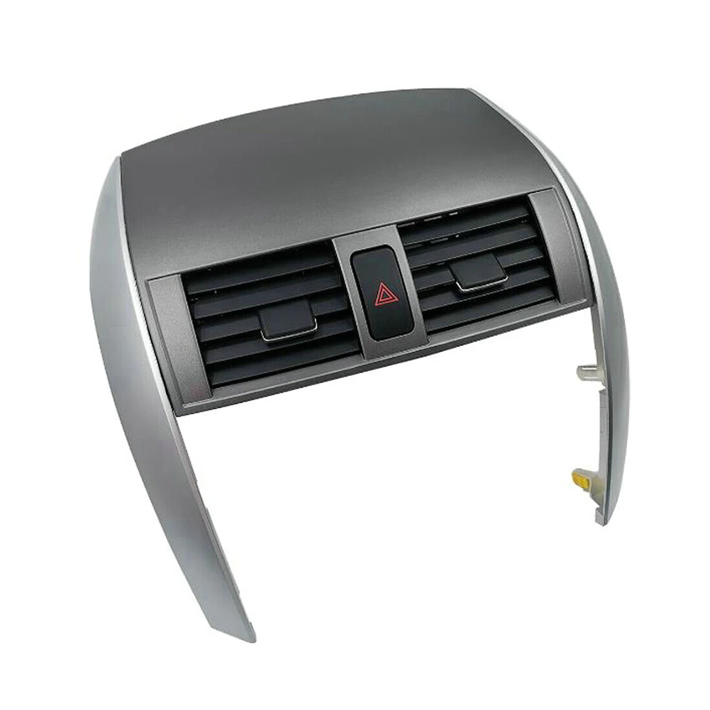 

Car Air Outlet Panel A/C Outlet Air Vent Panel+Trim Strip Center Dash Practical To Use For Toyota Corolla 2008-2013