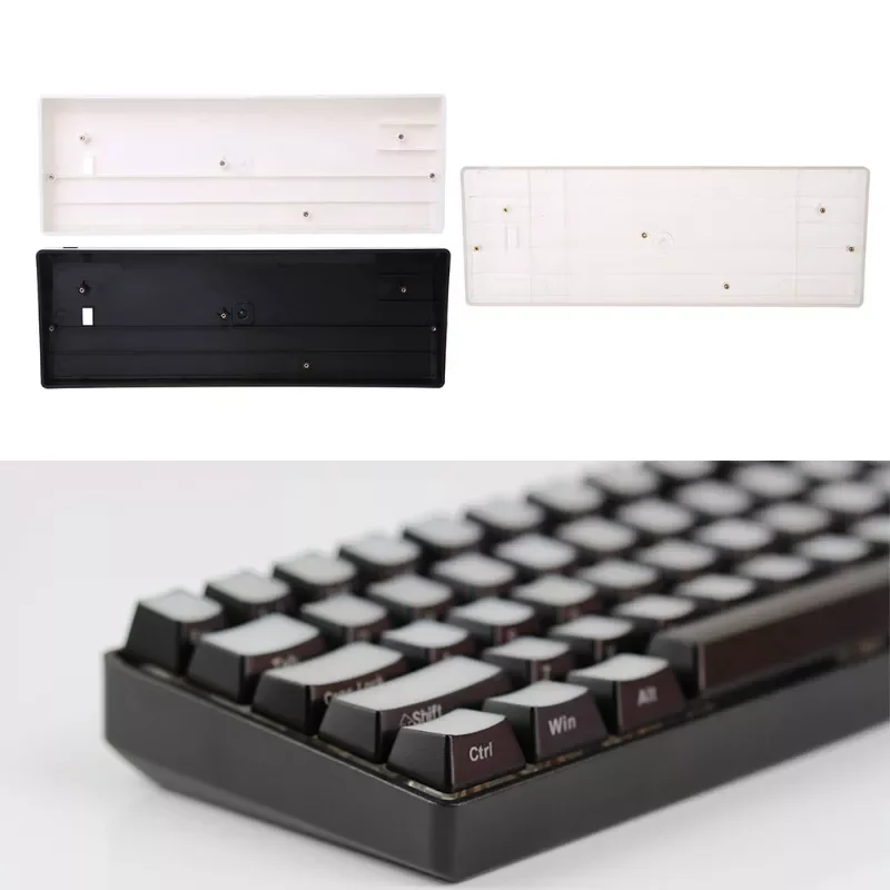 

Hot Selling 1 Pc GH60 Compact Keyboard Base Seat 60% Keyboard Poker2 Plastic Frame Case New And