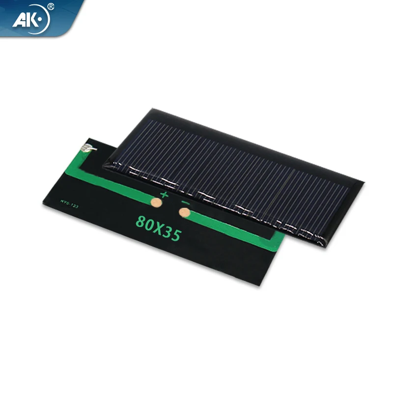 Мини-солнечная панель 10 шт. 2 5 В 4 6 7