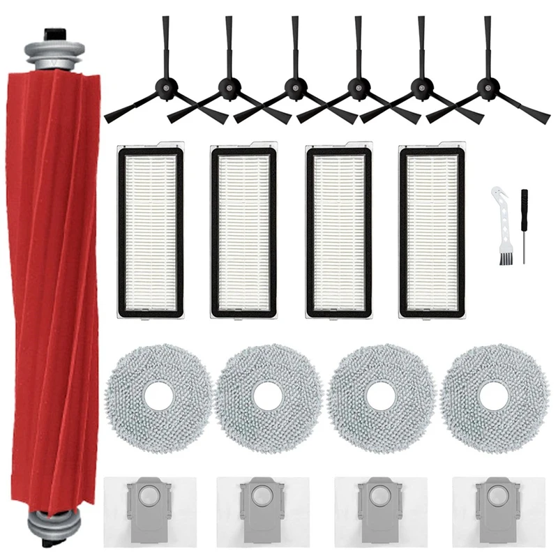 Вакуумные аксессуары для Roborock Qrevo S/Qrevo Pro/Qrevo Maxv тканевые подушечки швабры