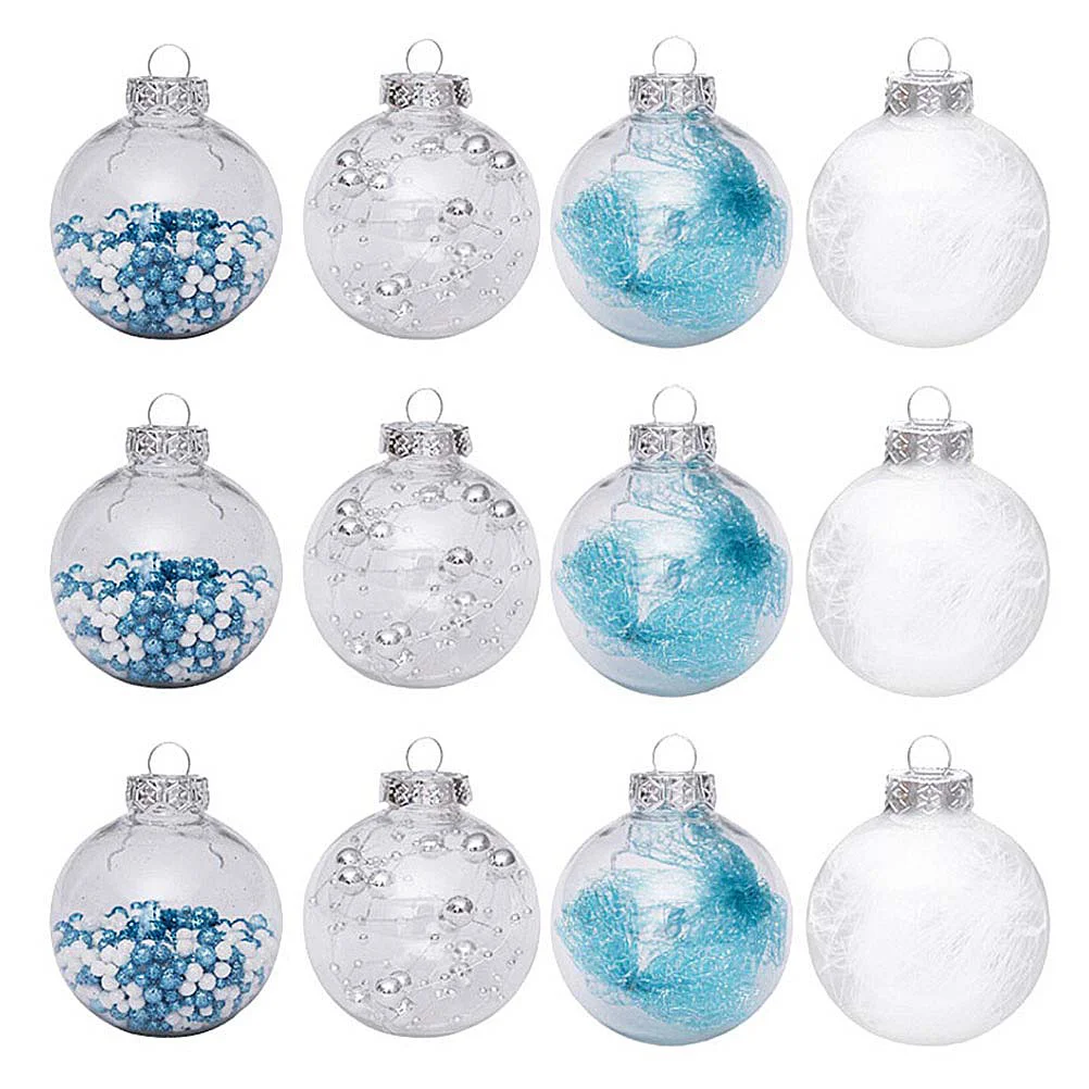 

24Pcs Christmas Hanging Ornament Christmas Bulbs Ornaments Christmas Tree Balls Ornament Christmas Decor Baubles
