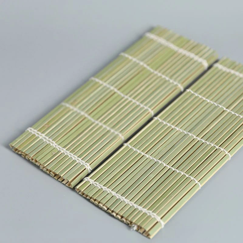 Бамбуковый набор инструментов для суши 24x24 см с подвесными полотенцами