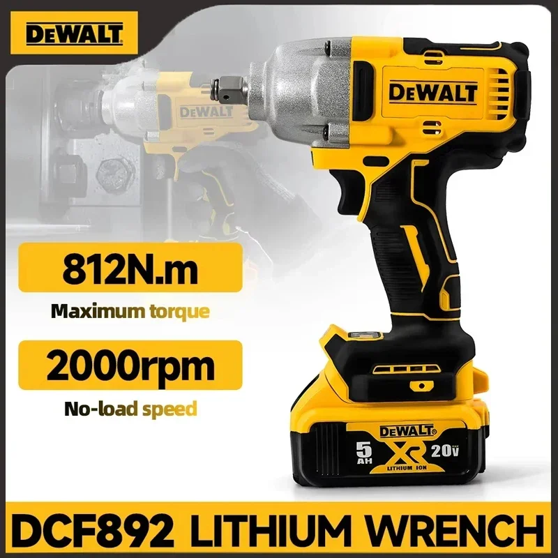 Бесщеточный электрический гаечный ключ Dewalt DCF892 812 Нм