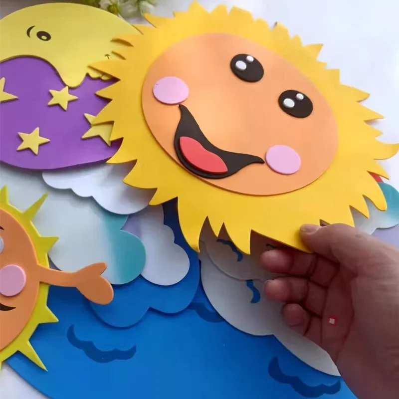 JoyWorld 3D пенопластовый небесное облако ремесло мультфильм доска стикер стены