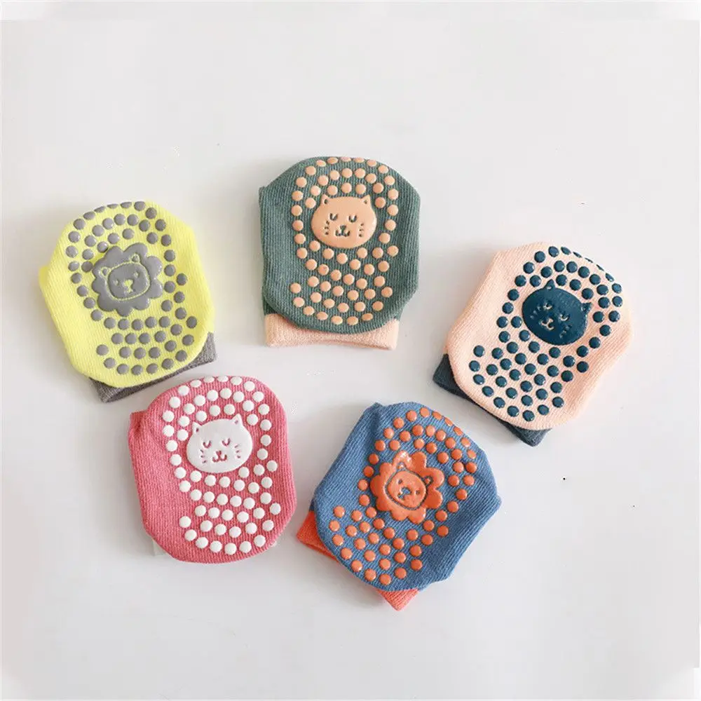 

1 pair Breathable Children Soft Non-slip Boy Girls Floor Socks Cotton Socks Baby Socks